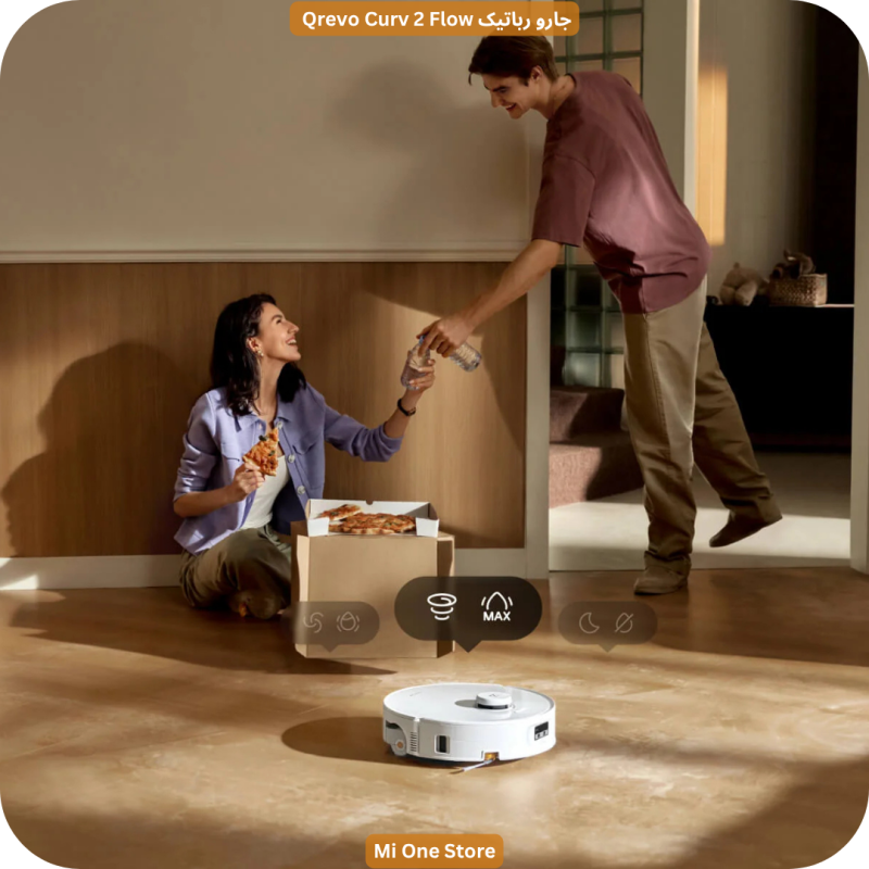 جارو رباتیک Qrevo Curv 2 Flow