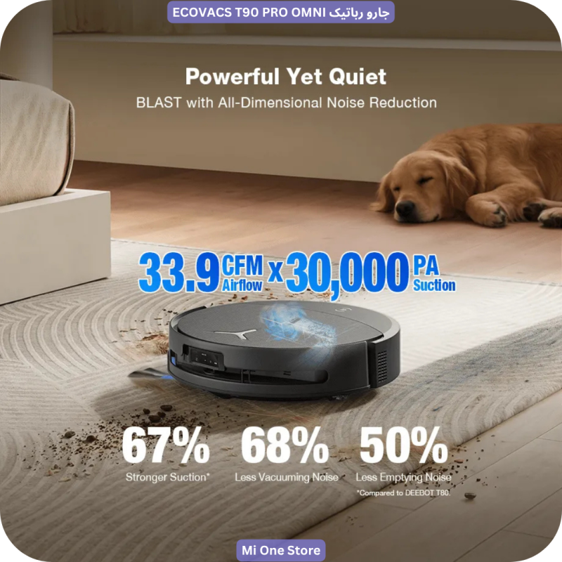 جارو رباتیک ECOVACS DEEBOT T90 PRO OMNI
