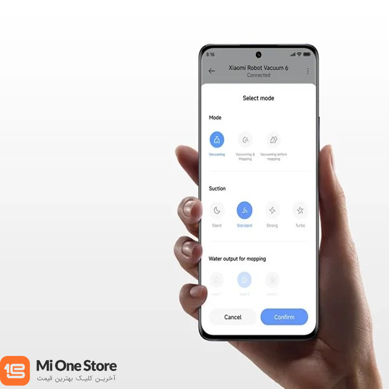 جارو رباتیک شیائومی Xiaomi Robot Vacuum 6