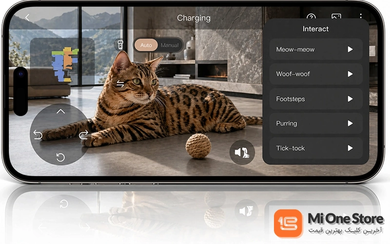 قابلیت AI-Pet Cam و تماس صوتی در MOVA Z70 Ultra Roller Complete