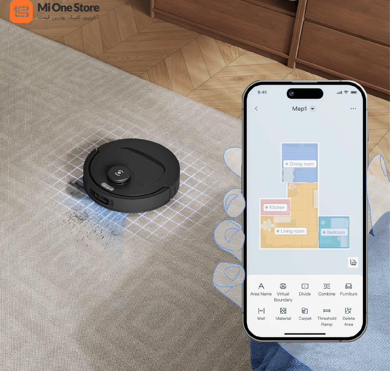 Seamless Mobile Control؛ کنترل با موبایل