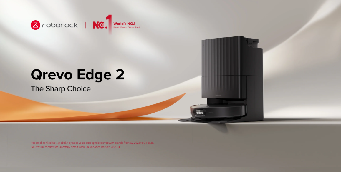 جارو رباتیک Roborock Qrevo Edge 2