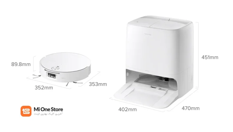 جارو رباتیک Roborock Qrevo Edge 2 Flow
